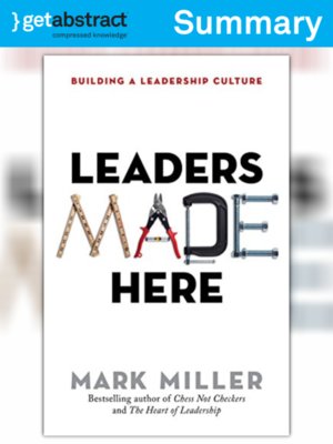 cover image of Leaders Made Here (Summary)